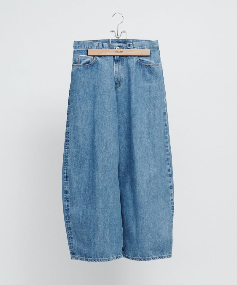 DIGAWEL Wide straight jeans【FADE BLUE】 | welles