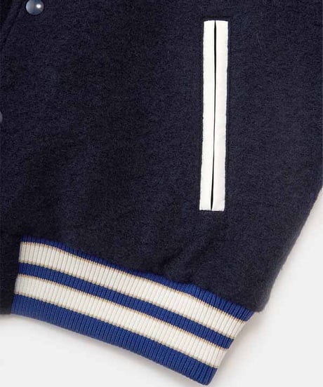 URU TOKYO×DIGAWEL  Varsity Jacket【NAVY】