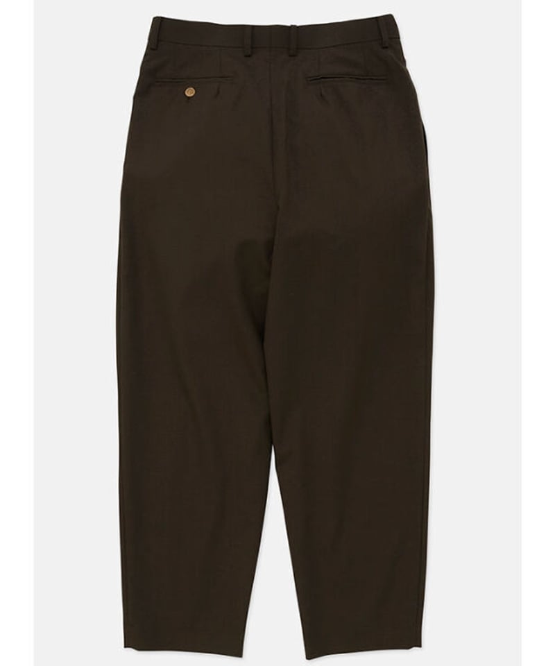 DIGAWEL 2 Tuck Tapered Pants ② combat wool【OLI...