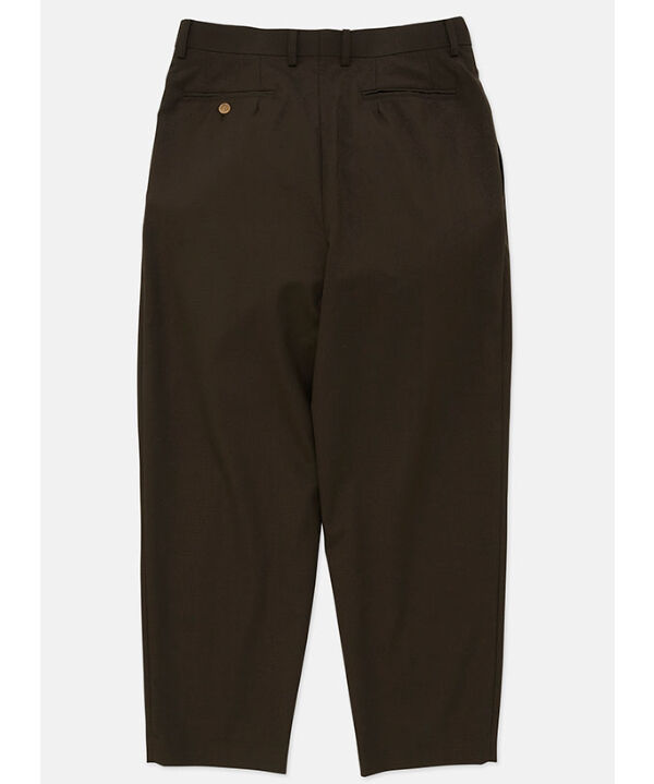DIGAWEL 2 Tuck Tapered Pants ② combat wool【OLI