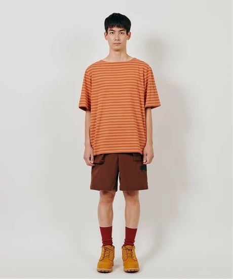 DIGAWEL  Boat neck S/S 【ORANGE】