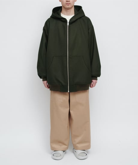 DIGAWEL Wide high water pants【BEIGE】