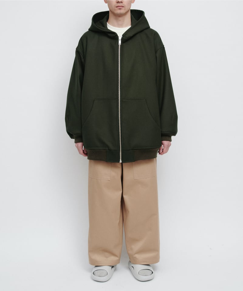 DIGAWEL Wide high water pants【BEIGE】 | welles