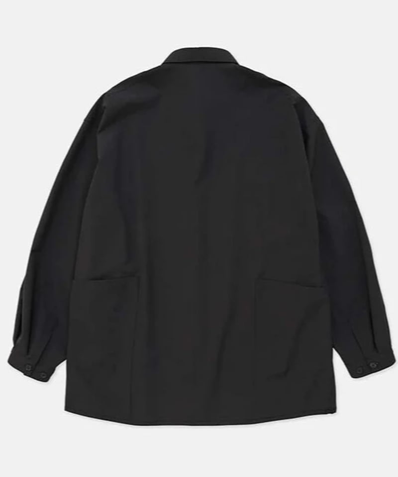 DIGAWEL Side Pocket Oversized Shirt【BLACK】 | w DIGAWEL Side Pocket Oversized Shirt【BLACK】 | w