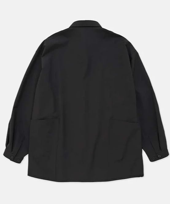 DIGAWEL Side Pocket Oversized Shirt【BLACK】 | w
