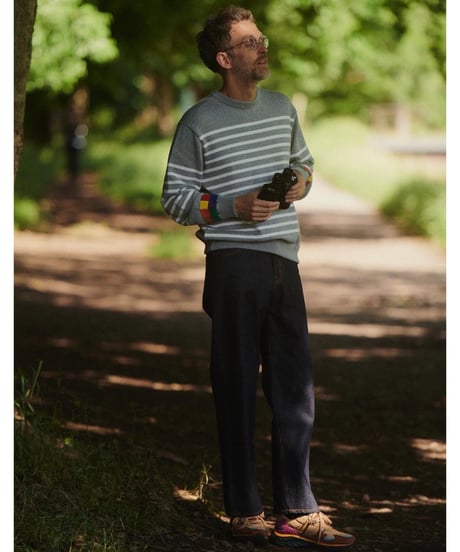 DIGAWEL  STRAIGHT DENIM PANTS