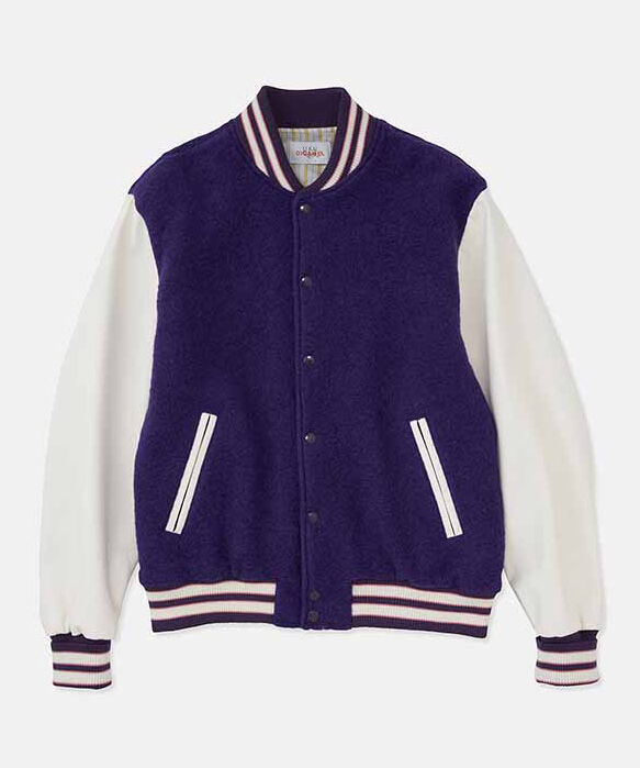 ジャケット・アウター untorn tokyo Varsity Jacket Smoke Rise Tokyo Varsity Jacket WW23699 | Navy – Silverstar
