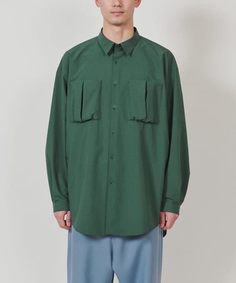 DIGAWEL  Big PK Oversized Shirt【GREEN】