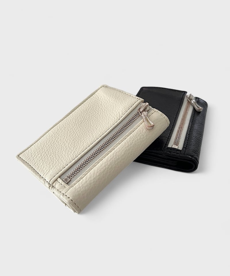 DIGAWEL THREE FOLD PURSE【BLACK】 | welles