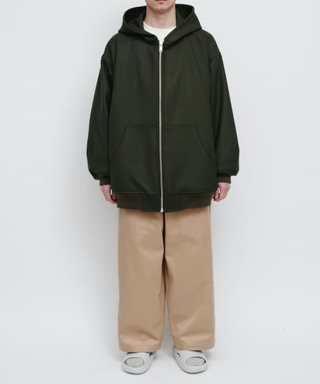 DIGAWEL Active hoodie jacket【BROWN】