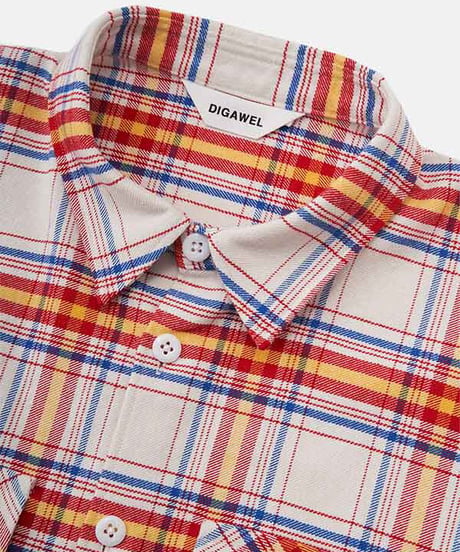 DIGAWEL  Oversized Shirt (Check) ②
