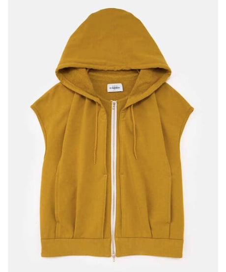 DIGAWEL  Hoodie vest ( URU TOKYO×DIGAWEL )【MASTARD】