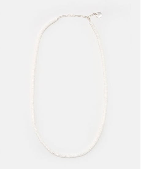 DIGAWEL × J.PRESS「CRST」 White Shell Necklace 55