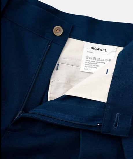 DIGAWEL  2 Intuck Pants【COBALT BLUE】
