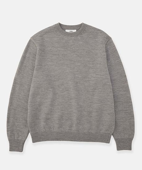 DIGAWEL Extrafine Merino Wool Sweater【Feather gray】