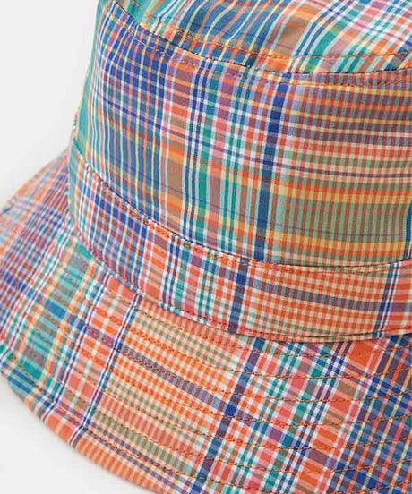 DIGAWEL  Hat ① 【ORANGE CHECK】