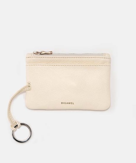 DIGAWEL  Ring Card Case【WHITE】