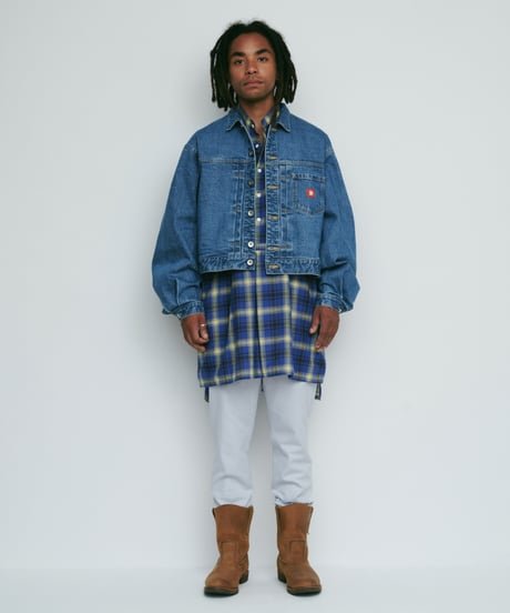 DIGAWEL  Tunic shirt ②【BLUE】