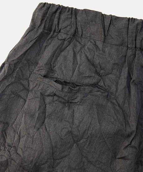 DIGAWEL  Wide lounge pants (crease finish)【GRAY】
