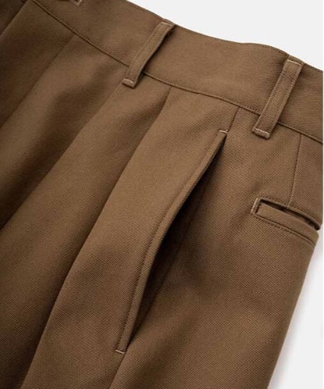 DIGAWEL  2 Intuck Pants【CAMEL】