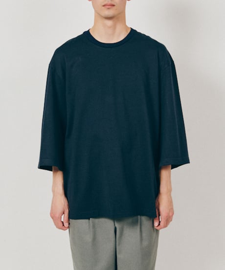 DIGAWEL  Oversized T-shirt【NAVY】