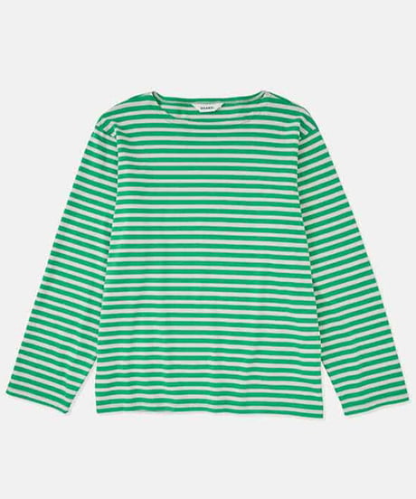 DIGAWEL  Boat neck L/S【GREEN】