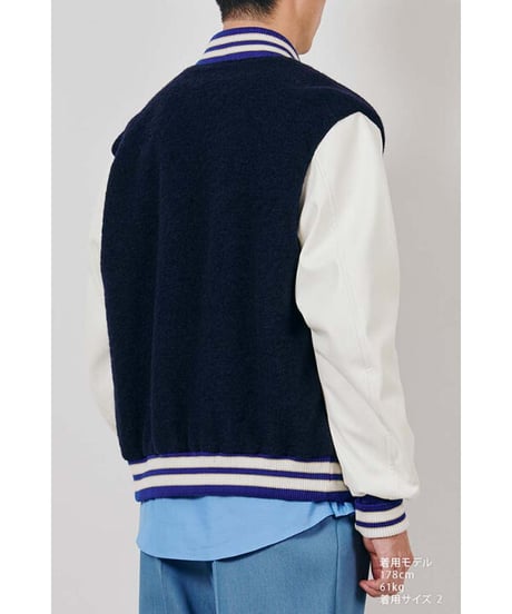 URU TOKYO×DIGAWEL  Varsity Jacket【NAVY】