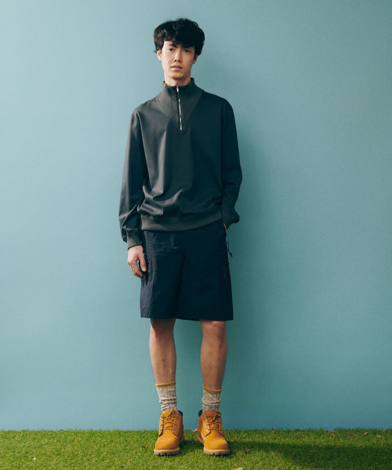 DIGAWEL Shorts (garment dye)【BLACK】 | welles