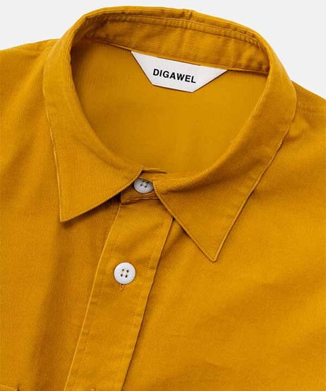 DIGAWEL  Corduroy Shirt【MUSTARD】