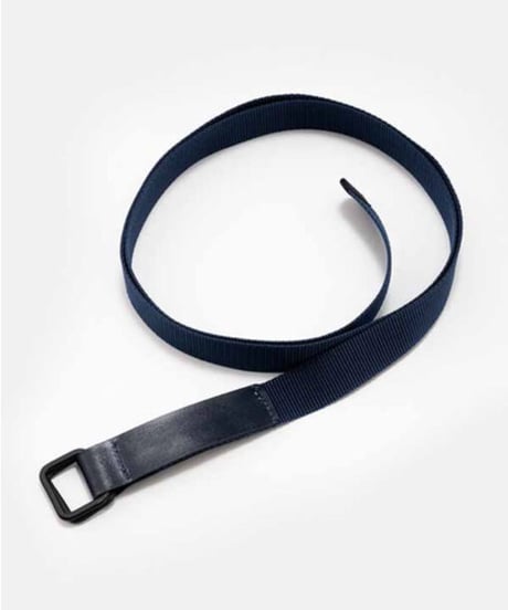 DIGAWEL × J.PRESS「CRST」 doubleD Ring Belt【NAVY】