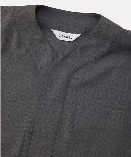 DIGAWEL Baseball shirt【GRAY】