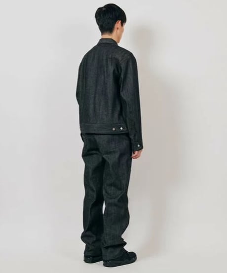 DIGAWEL  STRAIGHT DENIM PANTS【BLACK】