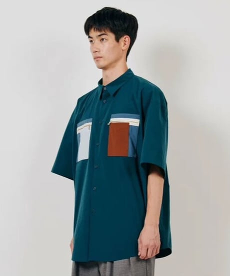 DIGAWEL  Oversized S/S Shirt【GREEN】