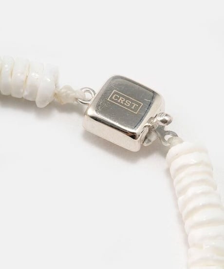 DIGAWEL × J.PRESS「CRST」 White Shell Bracelet