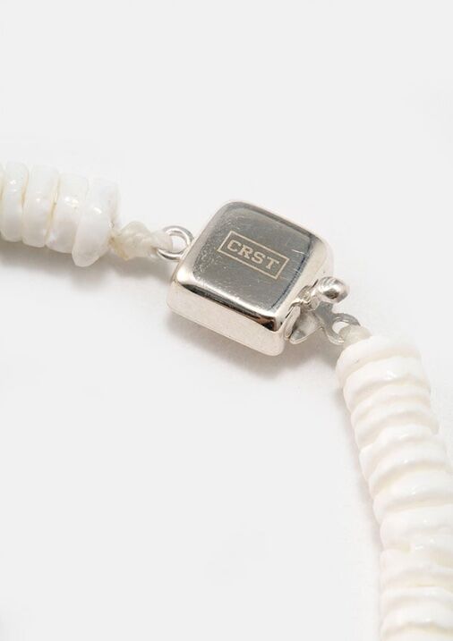 DIGAWEL × J.PRESS「CRST」 White Shell Bracelet |