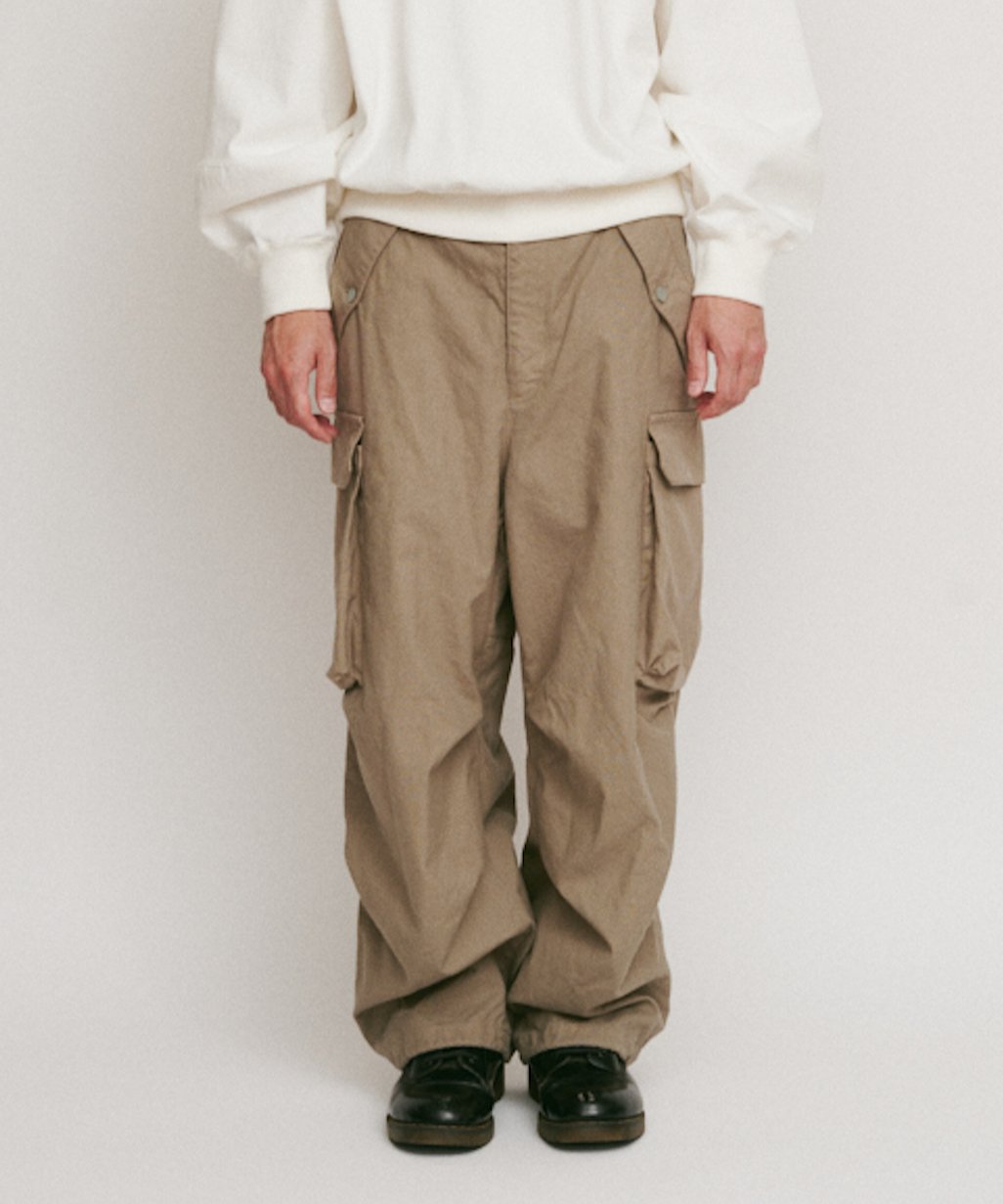 ぽむぽむ　DIGAWEL Field cargo pants DIGAWEL Field cargo pants (garment dye)【SAGE】 |