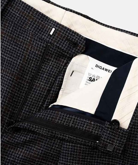 DIGAWEL  1 Intuck Pants【C.GRAY】