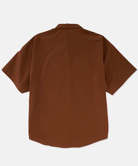 DIGAWEL  Oversized S/S Shirt【BROWN】