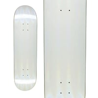 FUCKING AWESOME STAMP EMBOSSED WHITE RAINBOW DECK (8.25 x 31.79inch)