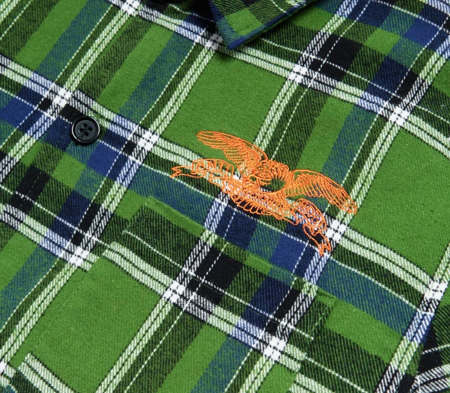 ANTI HERO BASIC EAGLE FLANNEL JACKET | HESHDAWGZ