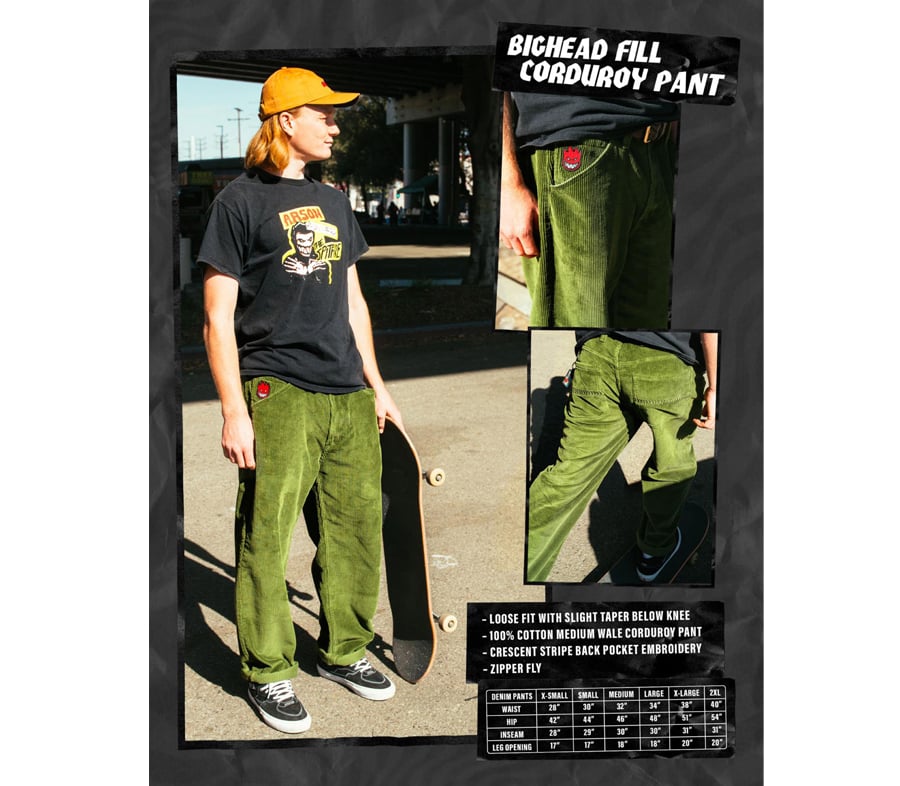 SPITFIRE BIGHEAD FILL CORDUROY PANT | HESHDAWGZ SPITFIRE BIGHEAD FILL CORDUROY PANT | HESHDAWGZ