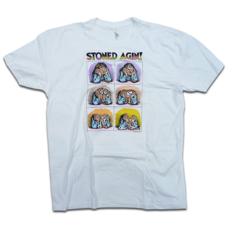 ROBERT CRUMB STONED AGIN! TEE | HESHDAWGZ
