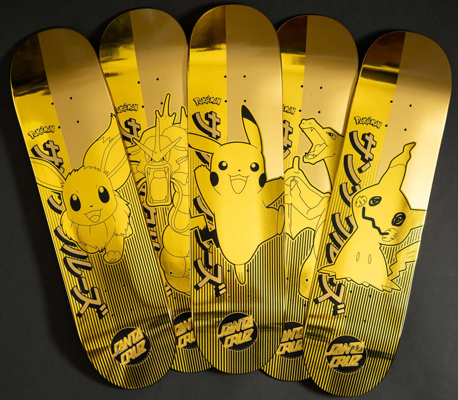 SANTA CRUZ x POKÉMON BLIND BAGS DECK (8 x 31.6i