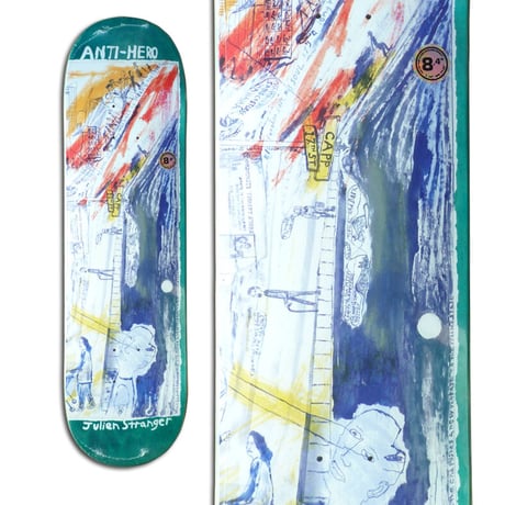 ANTI HERO JULIEN STRANGER SF THEN AND NOW DECK  (8.4 x 32inch)