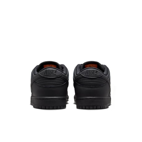 NIKE SB ORANGE LABEL "TRIPLE BLACK" DUNK LOW PRO ISO SHOES (FJ1674-001)