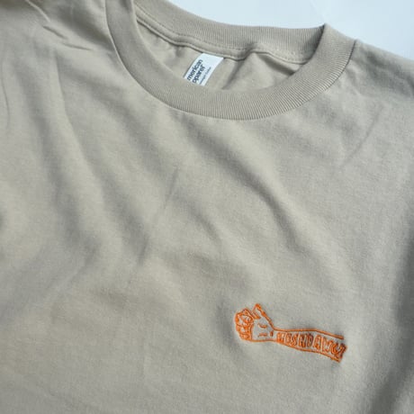 HESHDAWGZ x RUSS POPE ARM EMBROIDERY L/S TEE