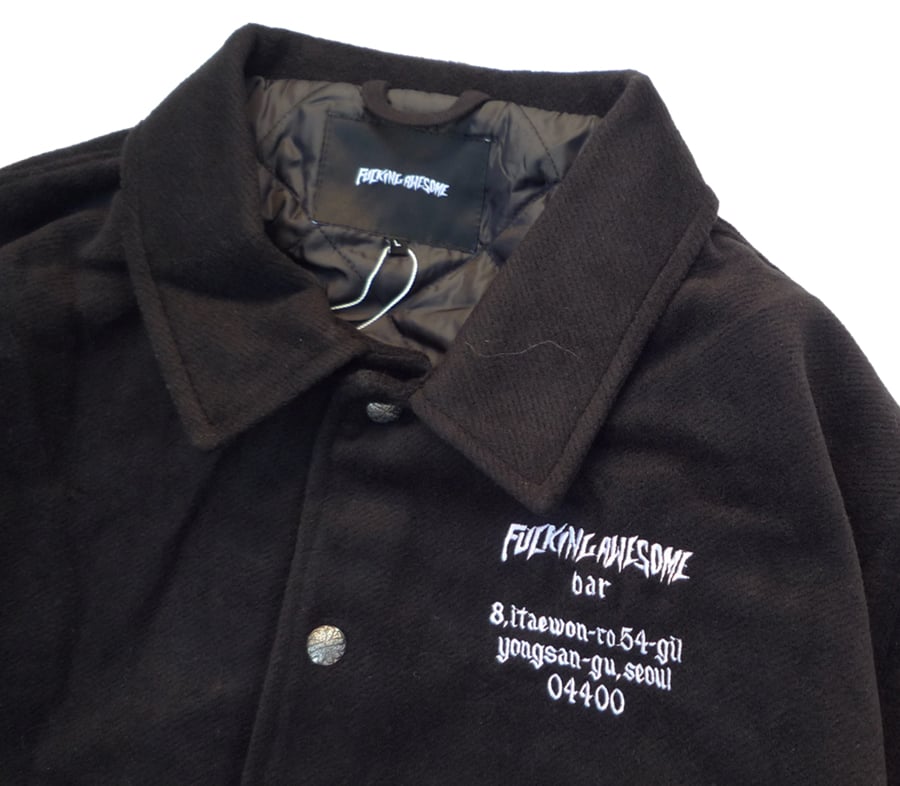 FUCKING AWESOME KOREA BAR VARSITY JACKET | HESH