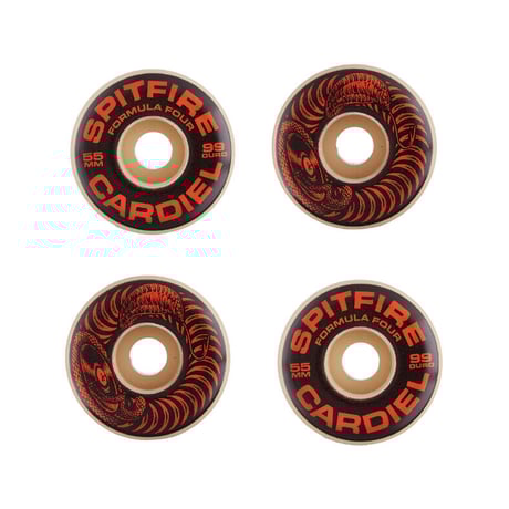 SPITFIRE JOHN CARDIEL DEEP CUTS FORMULA FOUR TABLETS SHAPE