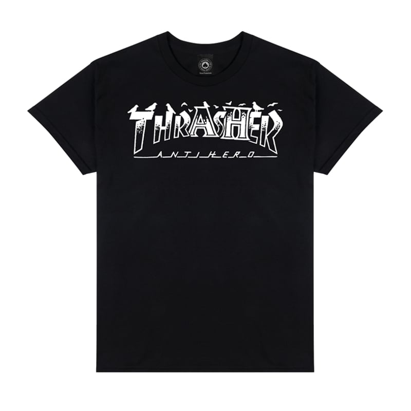 THRASHER x ANTI HERO PIGEON MAG TEE | HESHDAWGZ