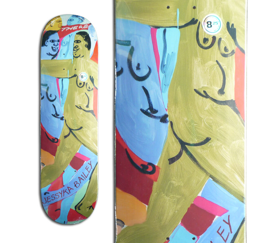 THERE JESSYKA BAILEY IN YR FACE DECK (8.25 x 32 THERE JESSYKA BAILEY IN YR FACE DECK (8.25 x 32